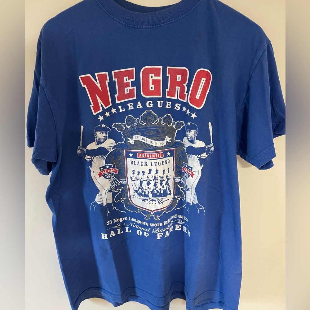 Vintage Negro League Hall of Fame shirt